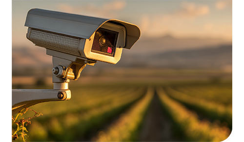 wine distributor security camera